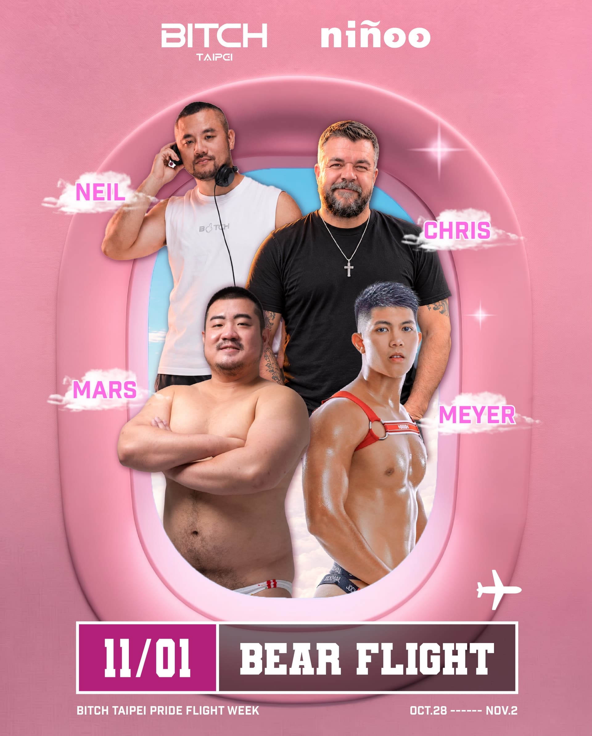 BITCH PRIDE FLIGHT WEEK flyer - image 7 of 8