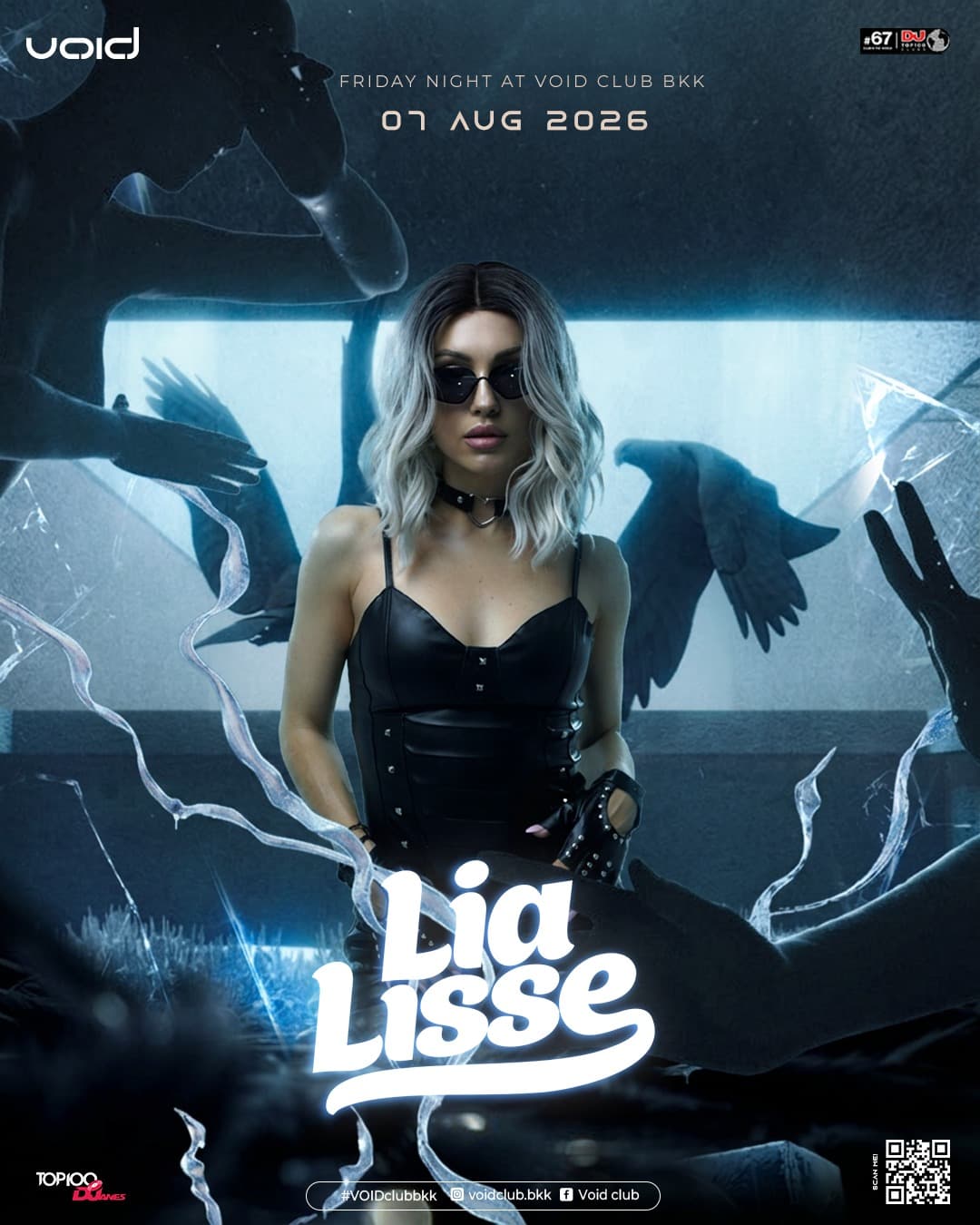 VOID presents – Lia Lisse flyer