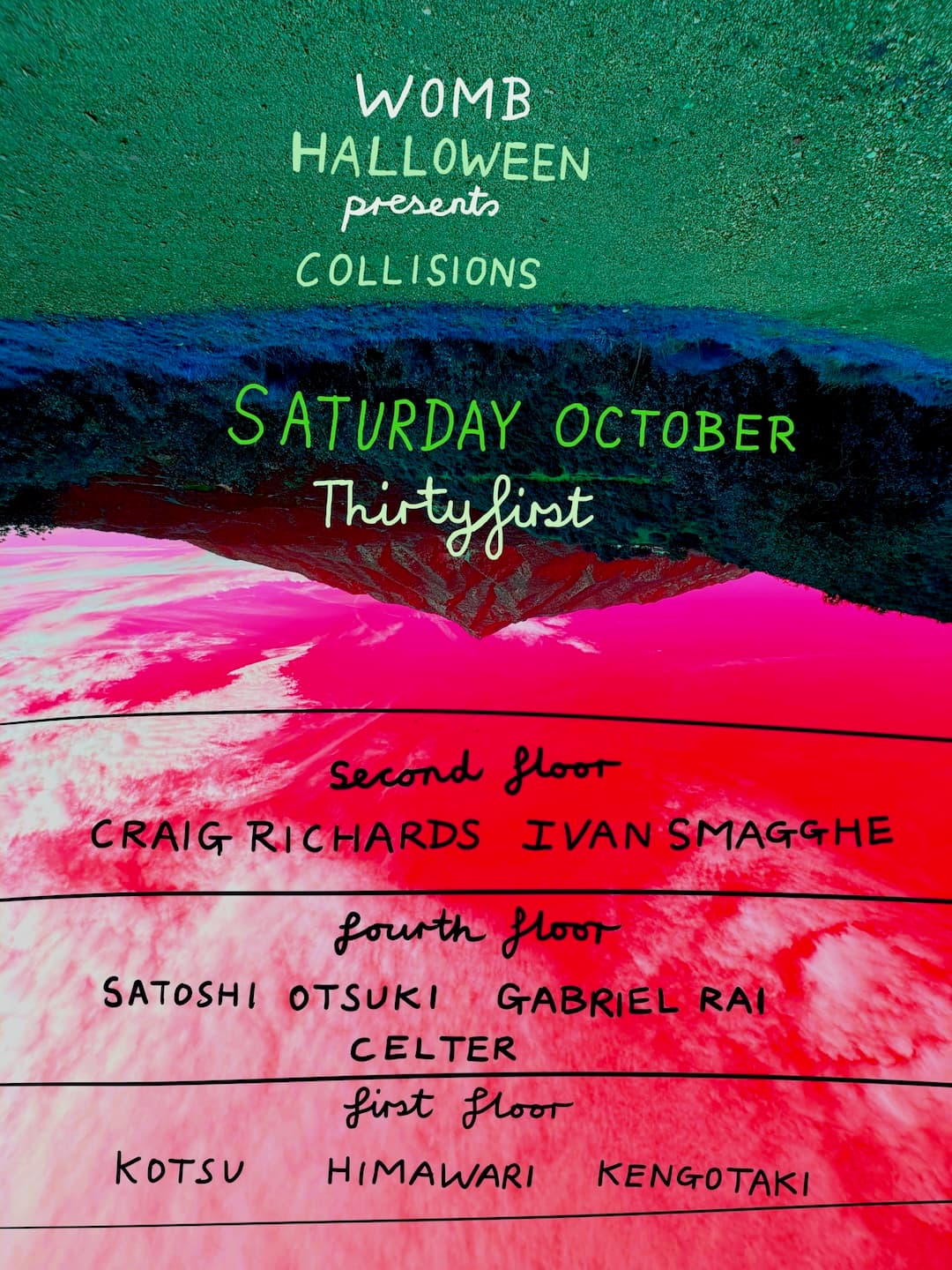 COLLISIONS flyer