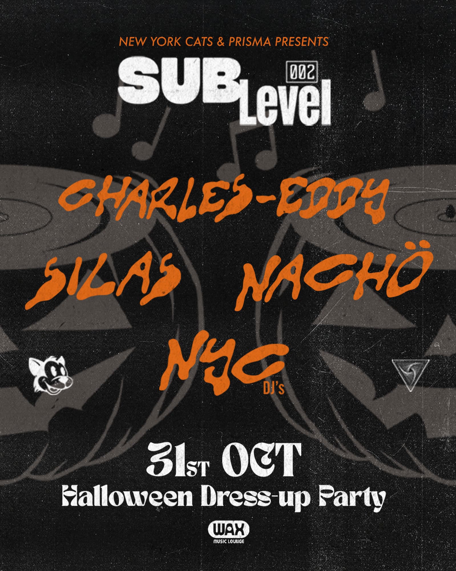 SUB LEVEL 002 flyer
