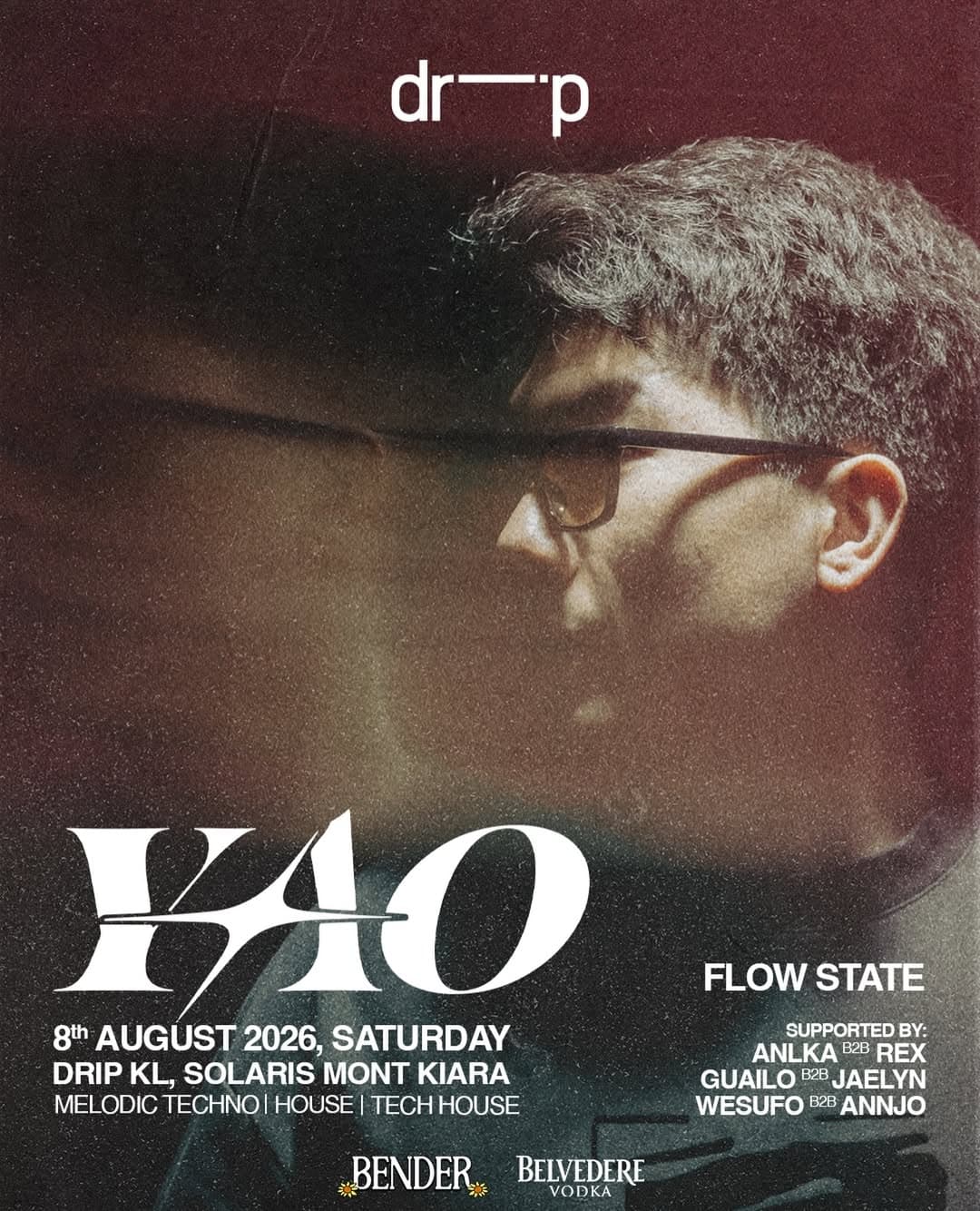 YAO at DRIP KL flyer