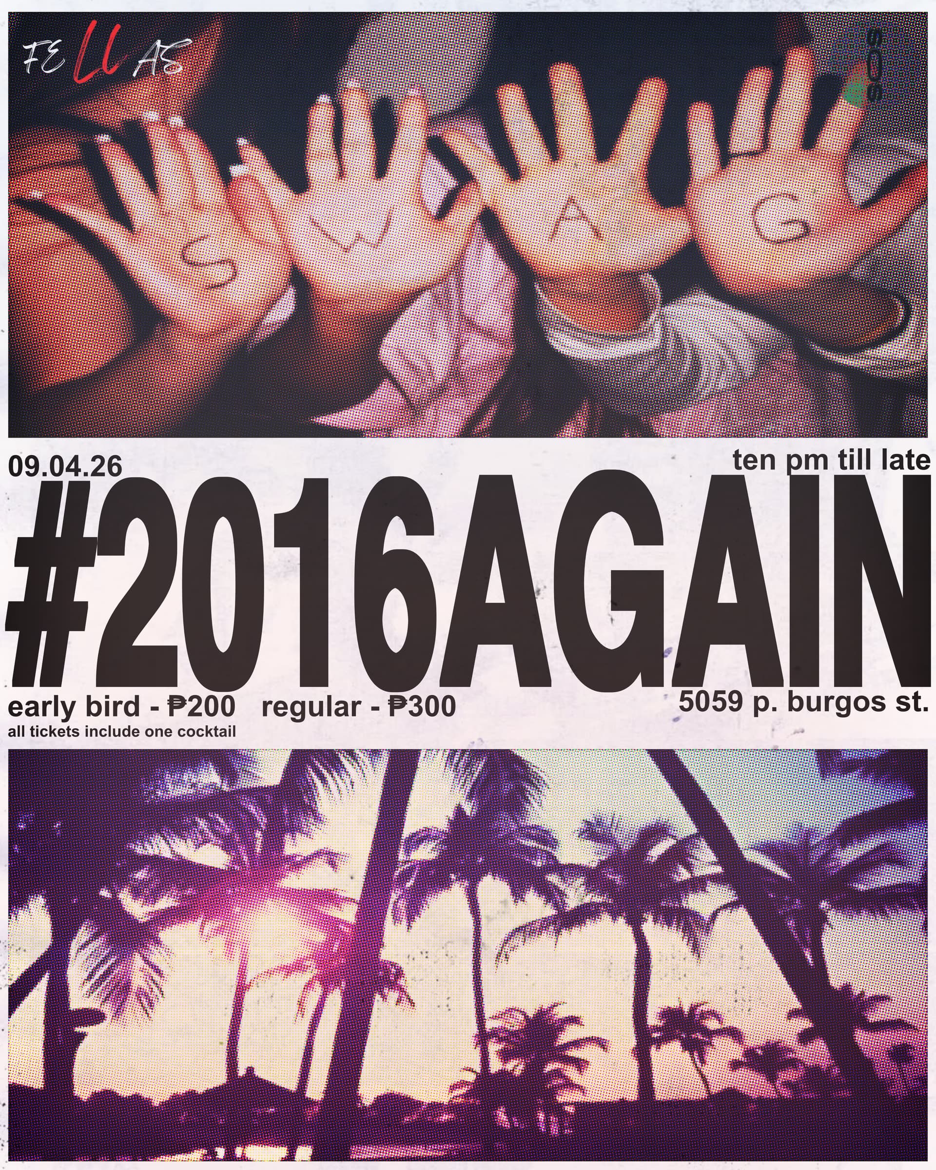 #2016AGAIN flyer