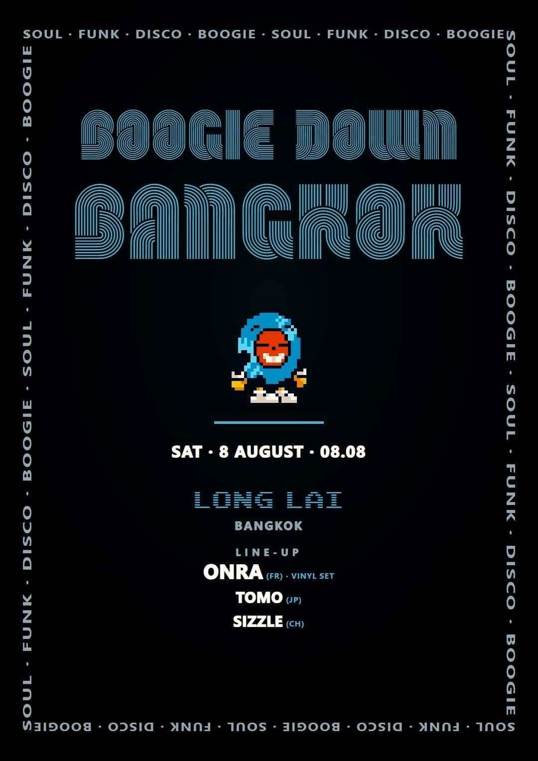 BOOGIE DOWN BANGKOK flyer