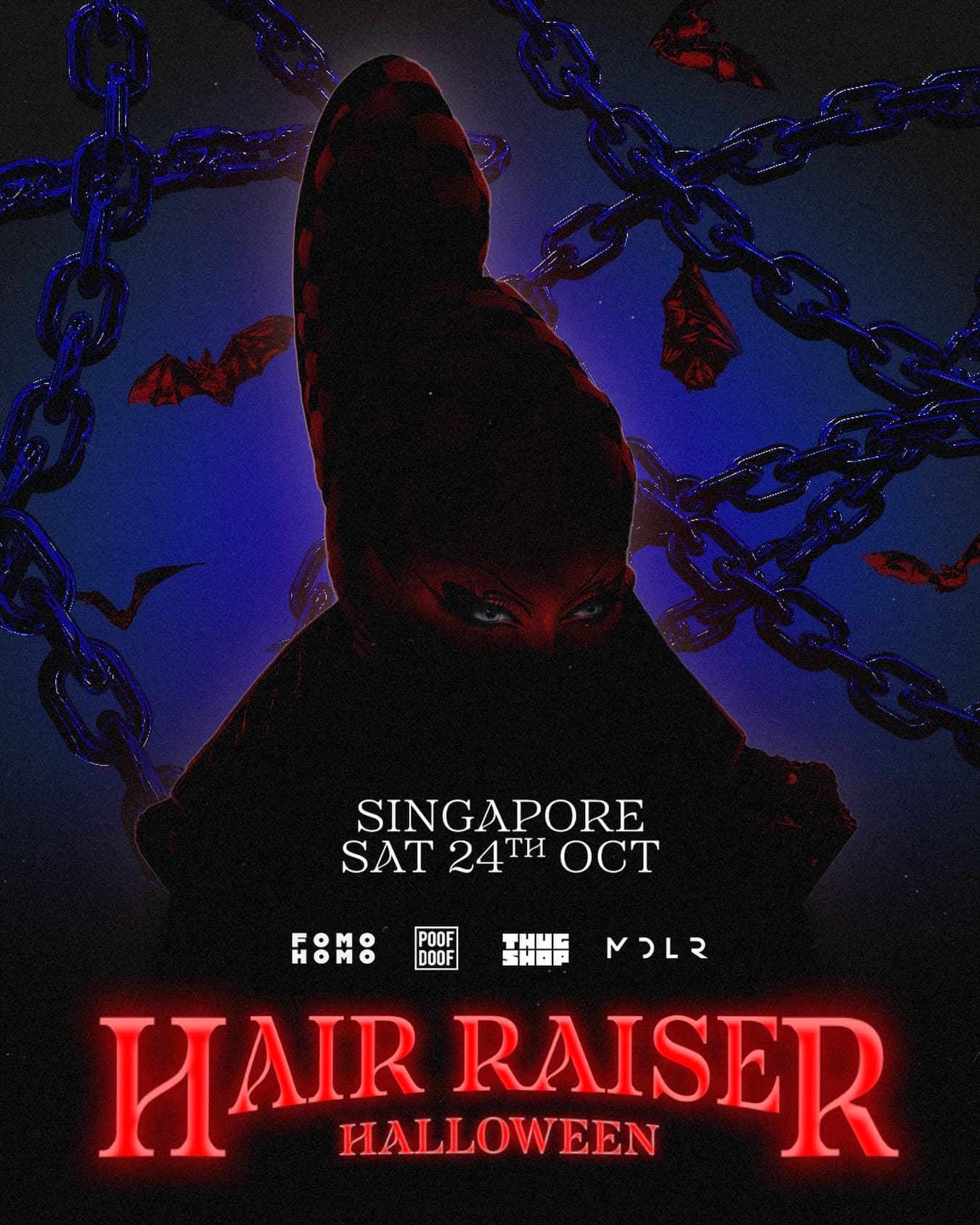 HAIR RAISER Halloween ft. GOTTMIK flyer - image 2 of 2