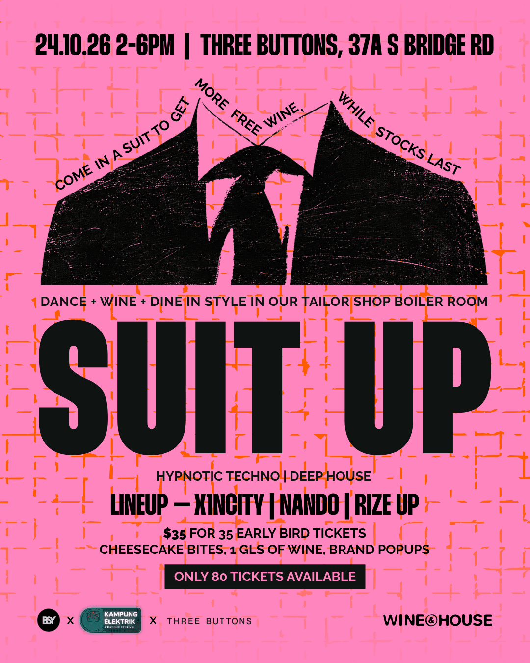 SUIT UP flyer