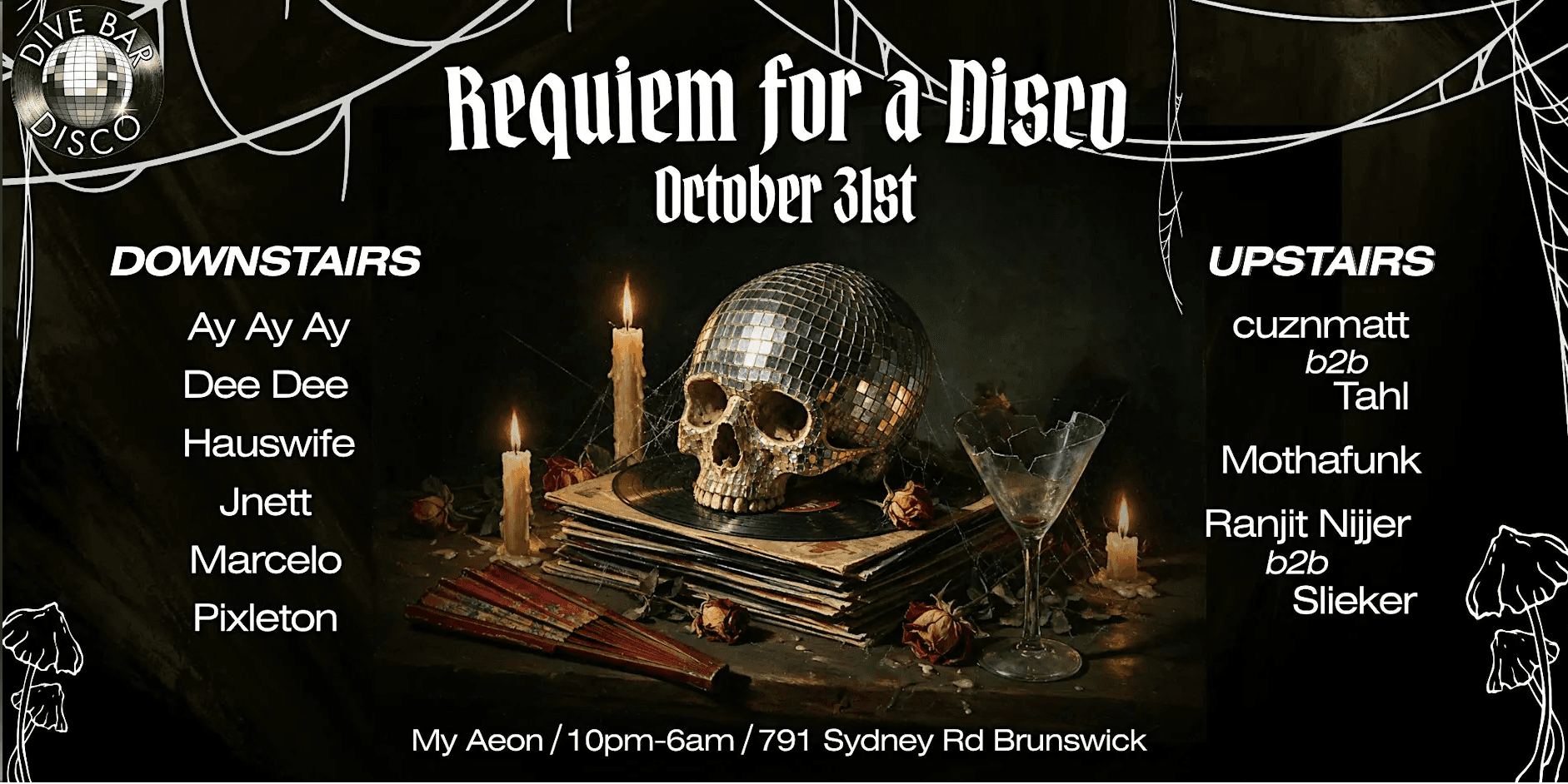 Requiem for a Disco flyer - image 2 of 3