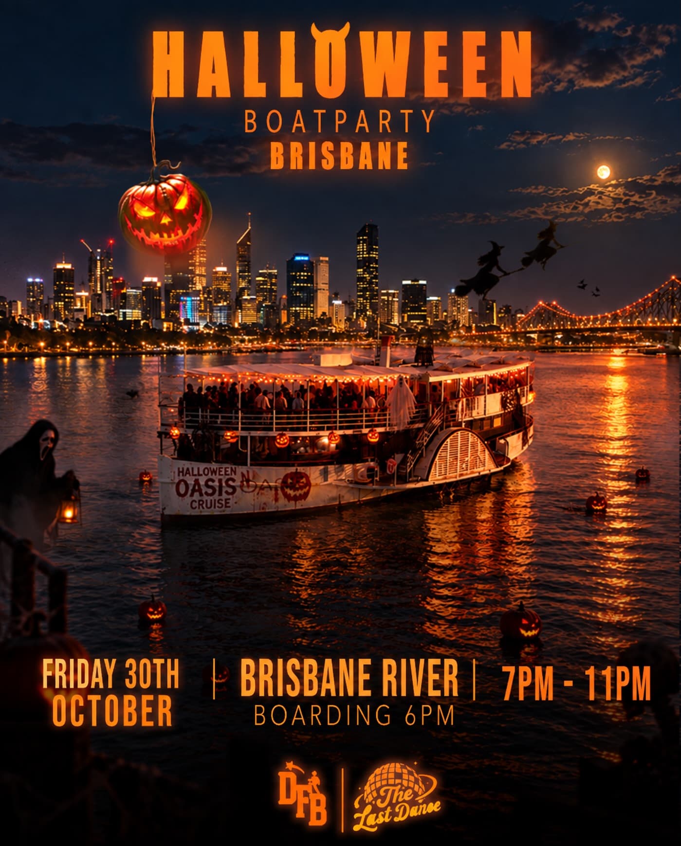Halloween on the Harbour flyer