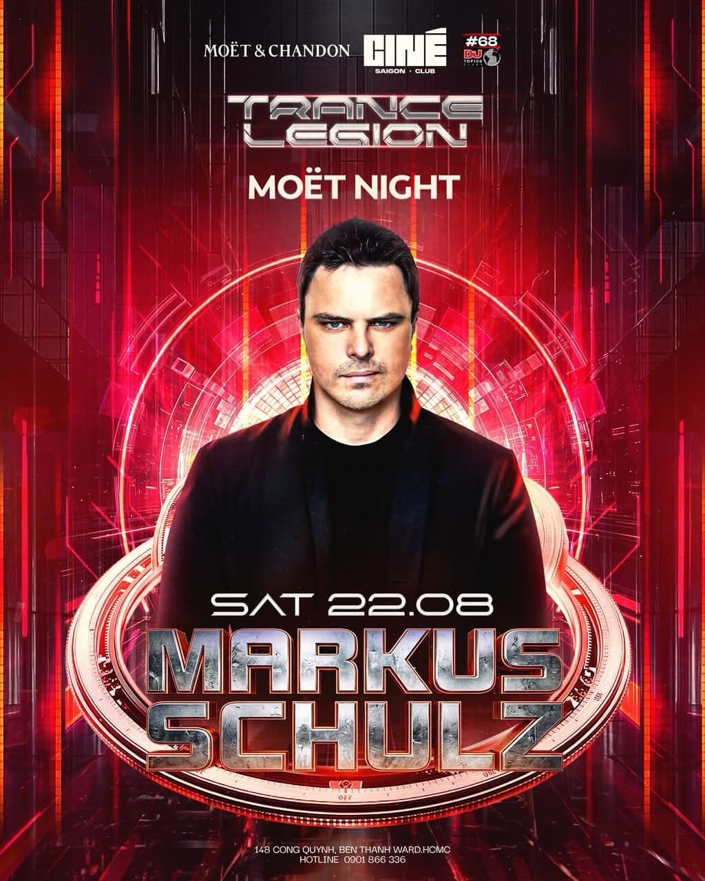 TRANCE LEGION: MARKUS SCHULZ flyer