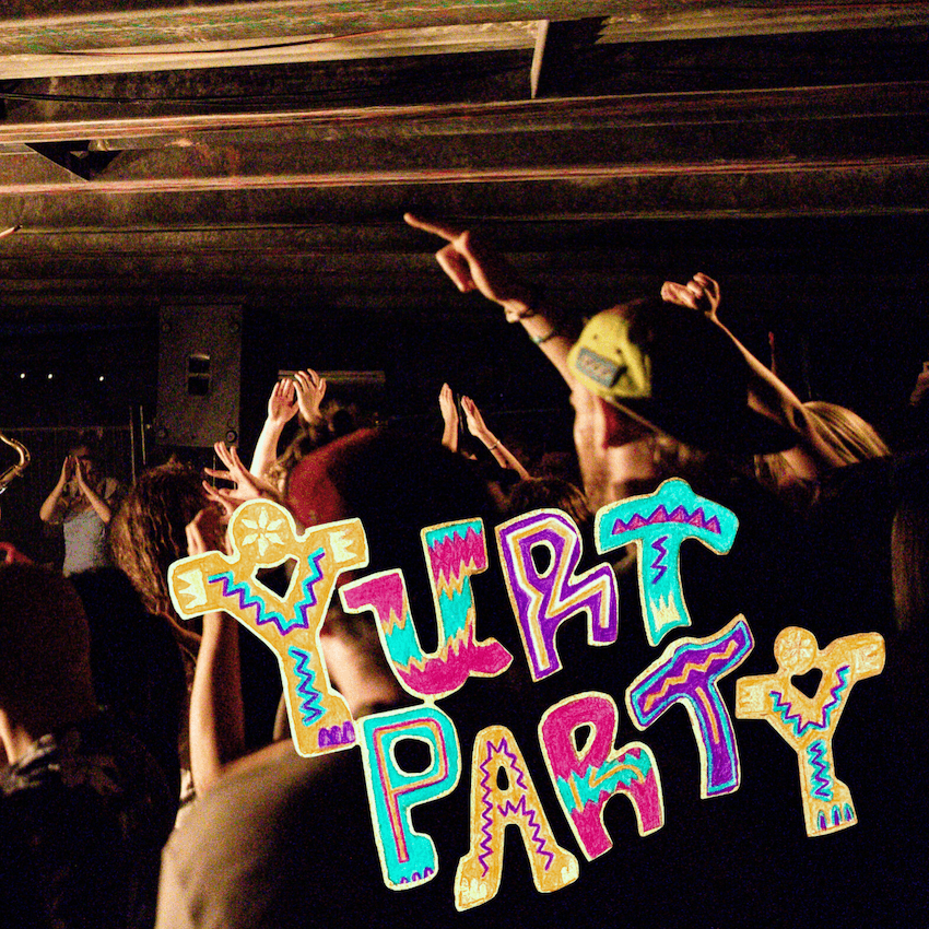 YURT PARTY — Street Party Music flyer