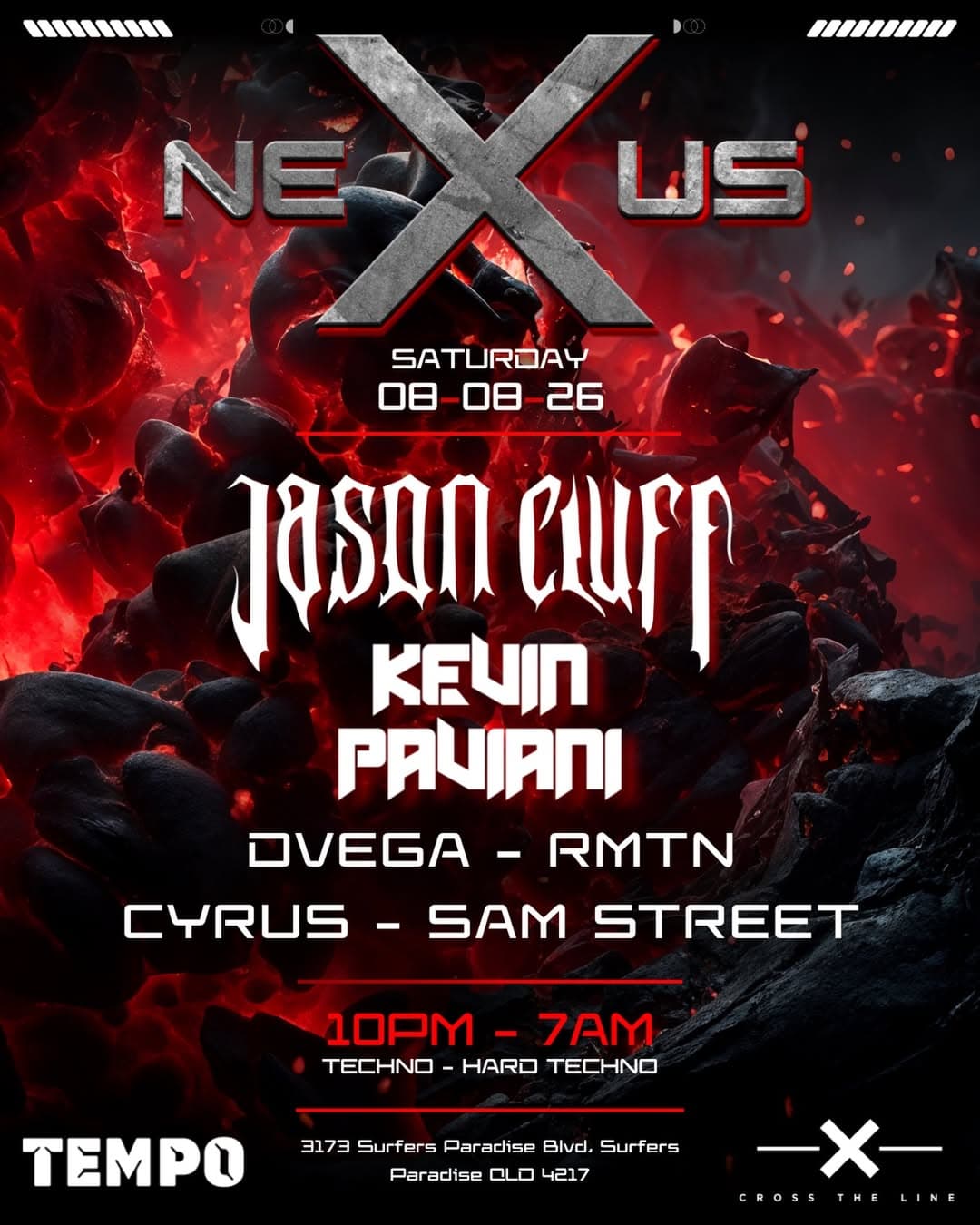 nexus • Saturday flyer