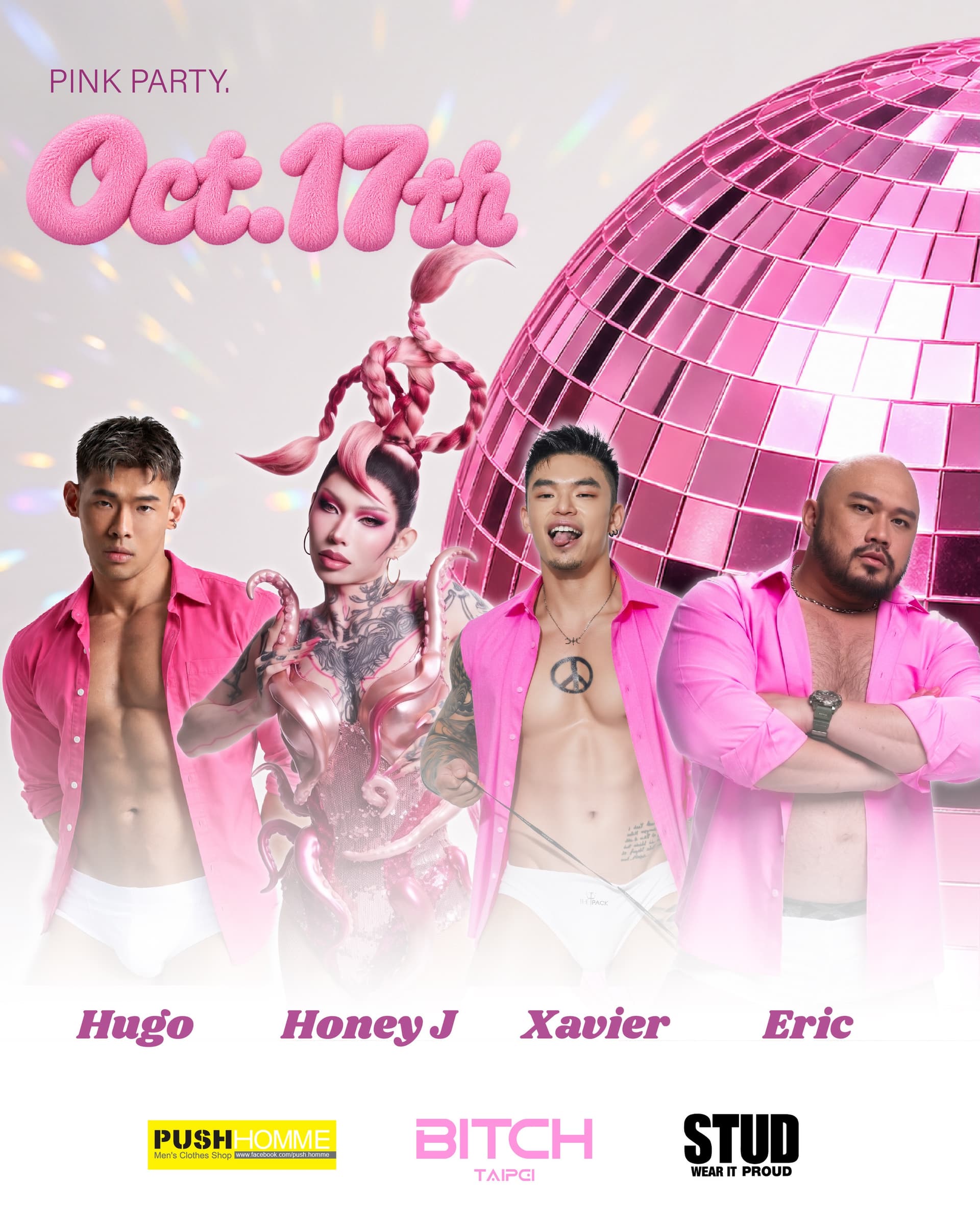 BITCH 2.0 Grand Opening Party - Pink Party flyer - image 3 of 3