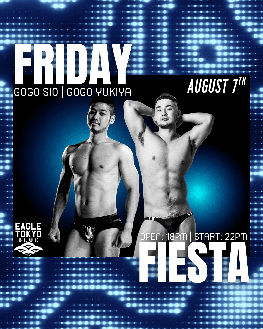 [EAGLE TOKYO BLUE] FRIDAY FIESTA flyer - image 2 of 3