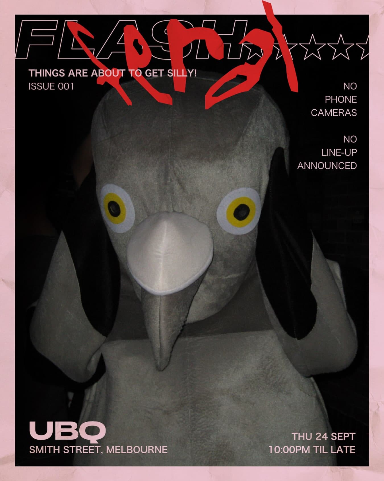 FERAL★ [FLASH MELBOURNE] flyer