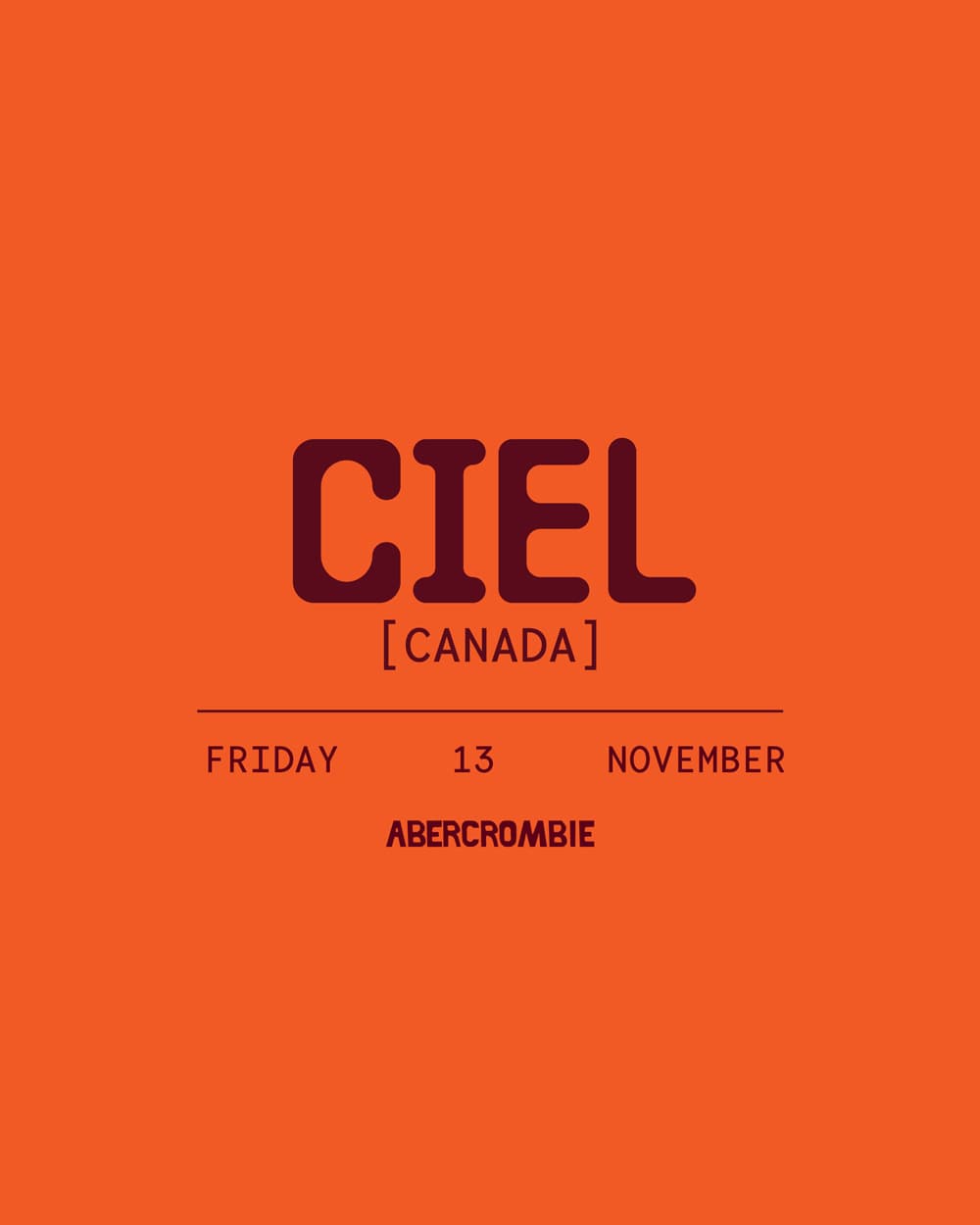 Ciel [Canada] flyer