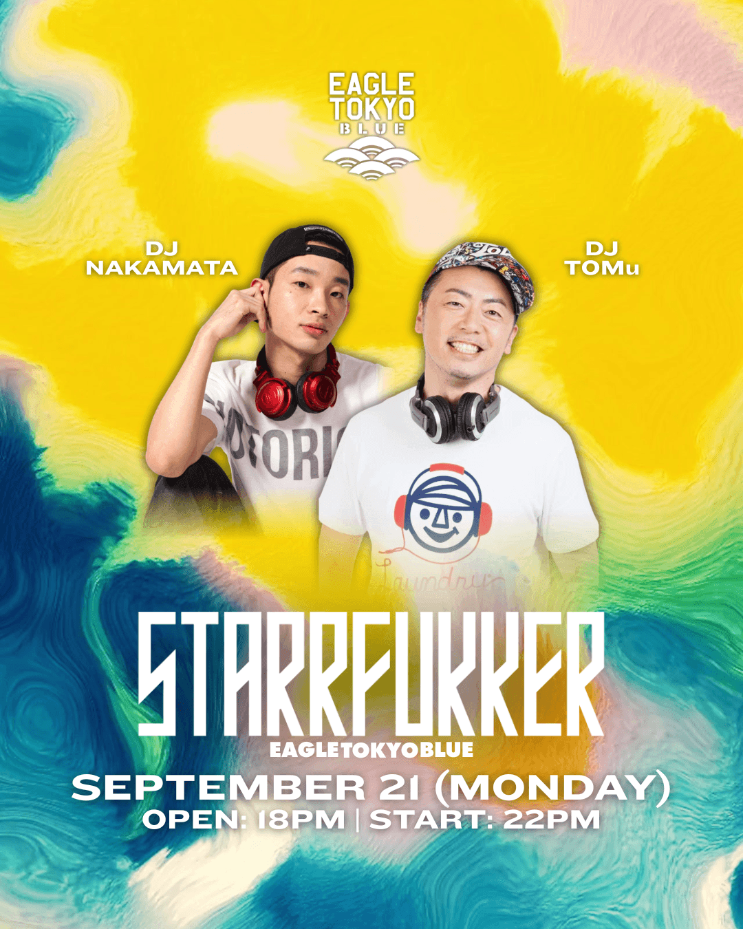 [EAGLE TOKYO BLUE] STARRFUKKER flyer
