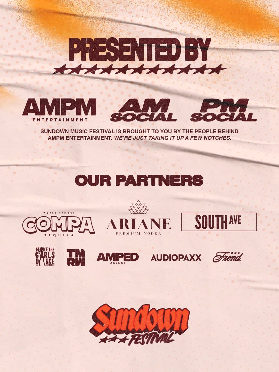 Sundown Music Festival flyer - image 3 of 4