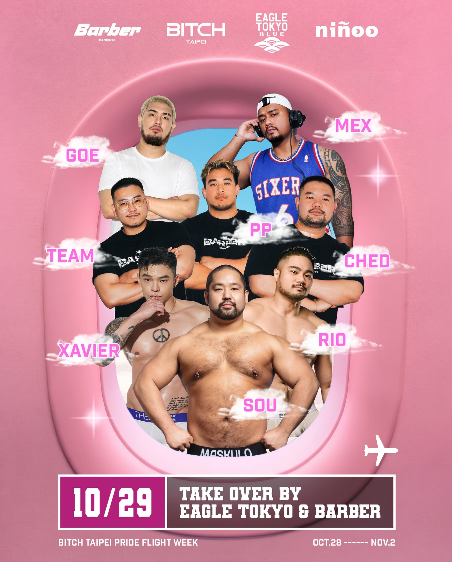BITCH PRIDE FLIGHT WEEK flyer - image 4 of 8