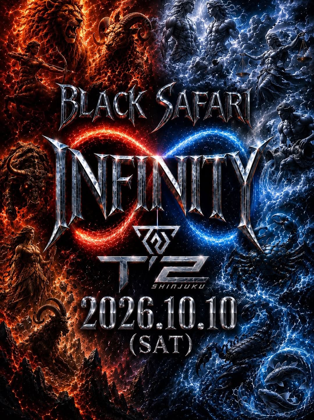 BLACK SAFARI — INFINITY ♾️ flyer