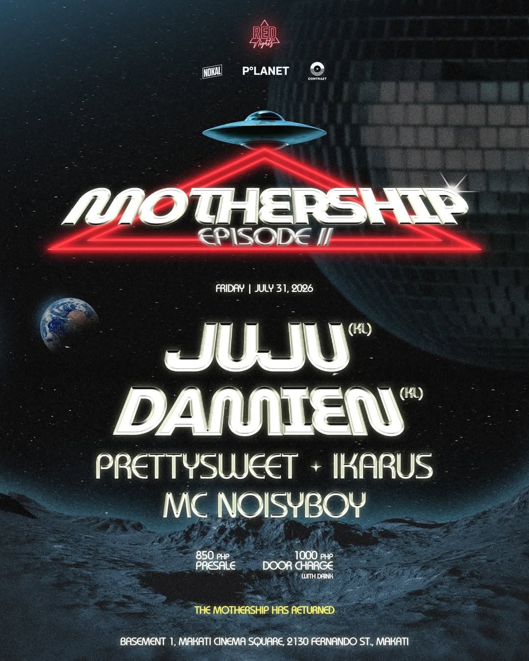 Mothership Episode II flyer