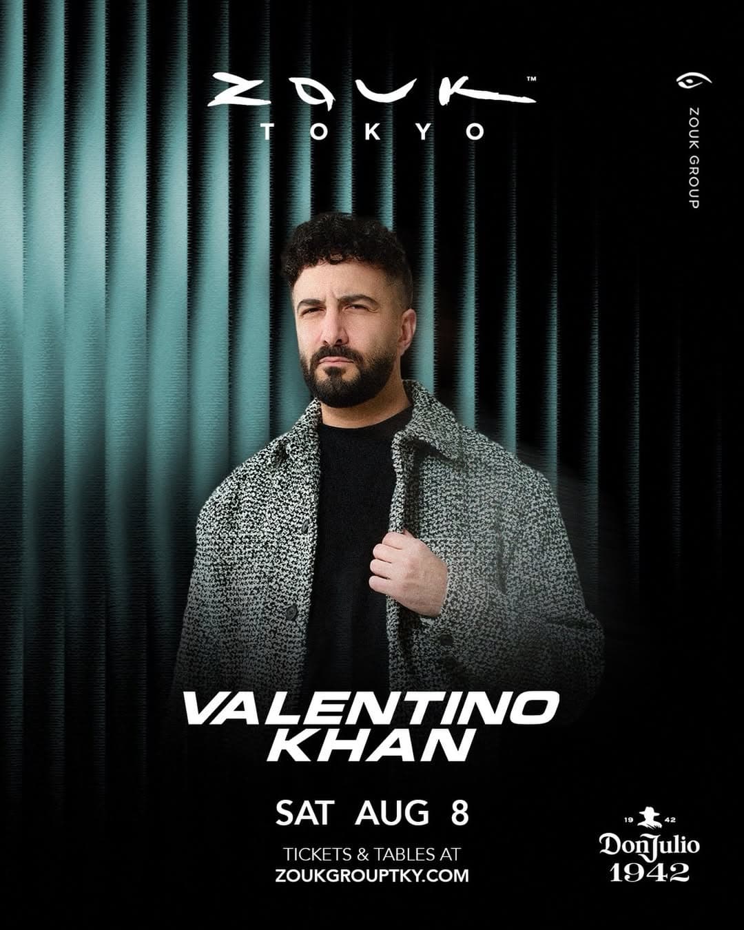 Valentino Khan at Zouk Tokyo flyer