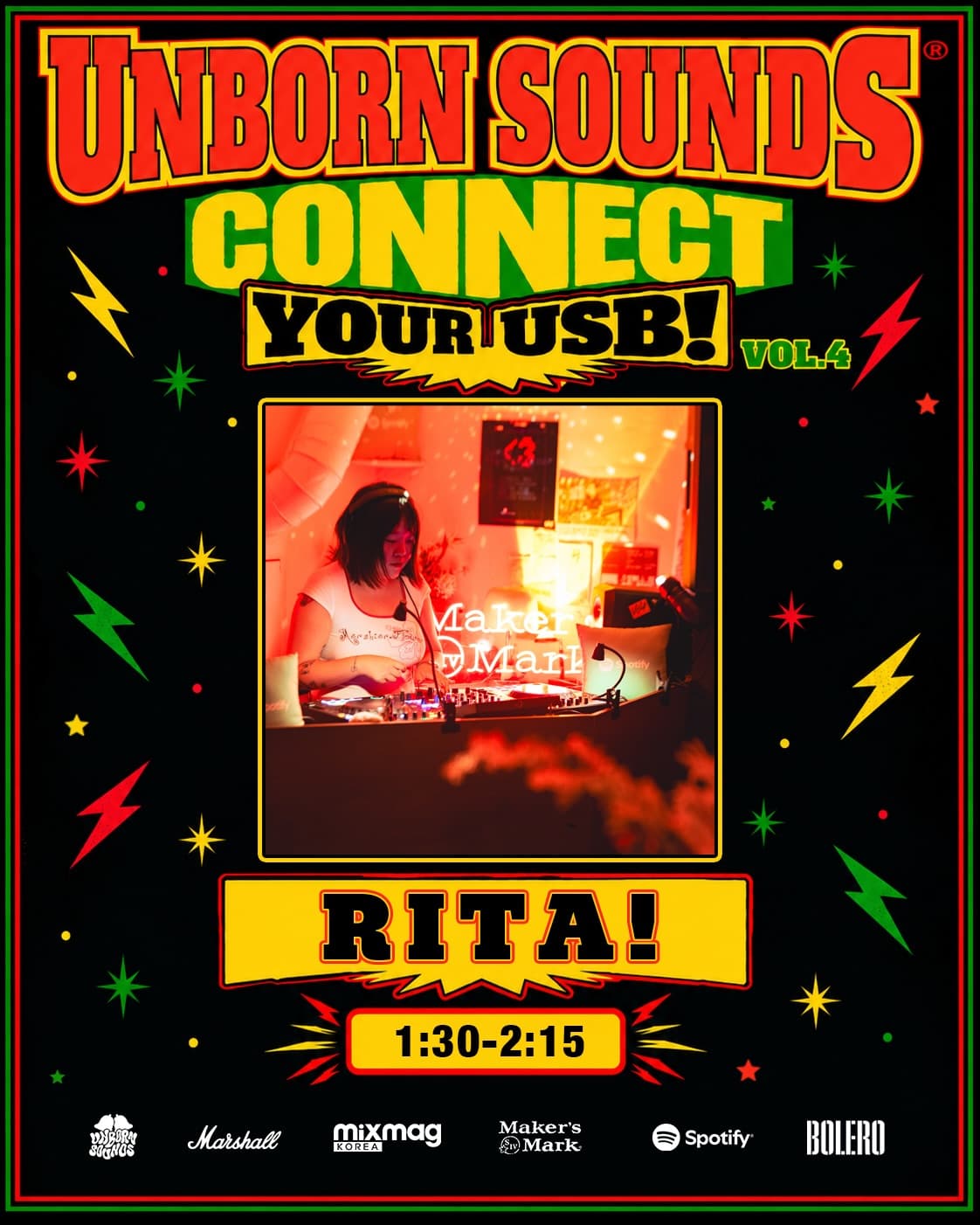 UNBORN SOUNDS PRESENTS CONNECT YOUR USB VOL. 4 flyer - image 4 of 12