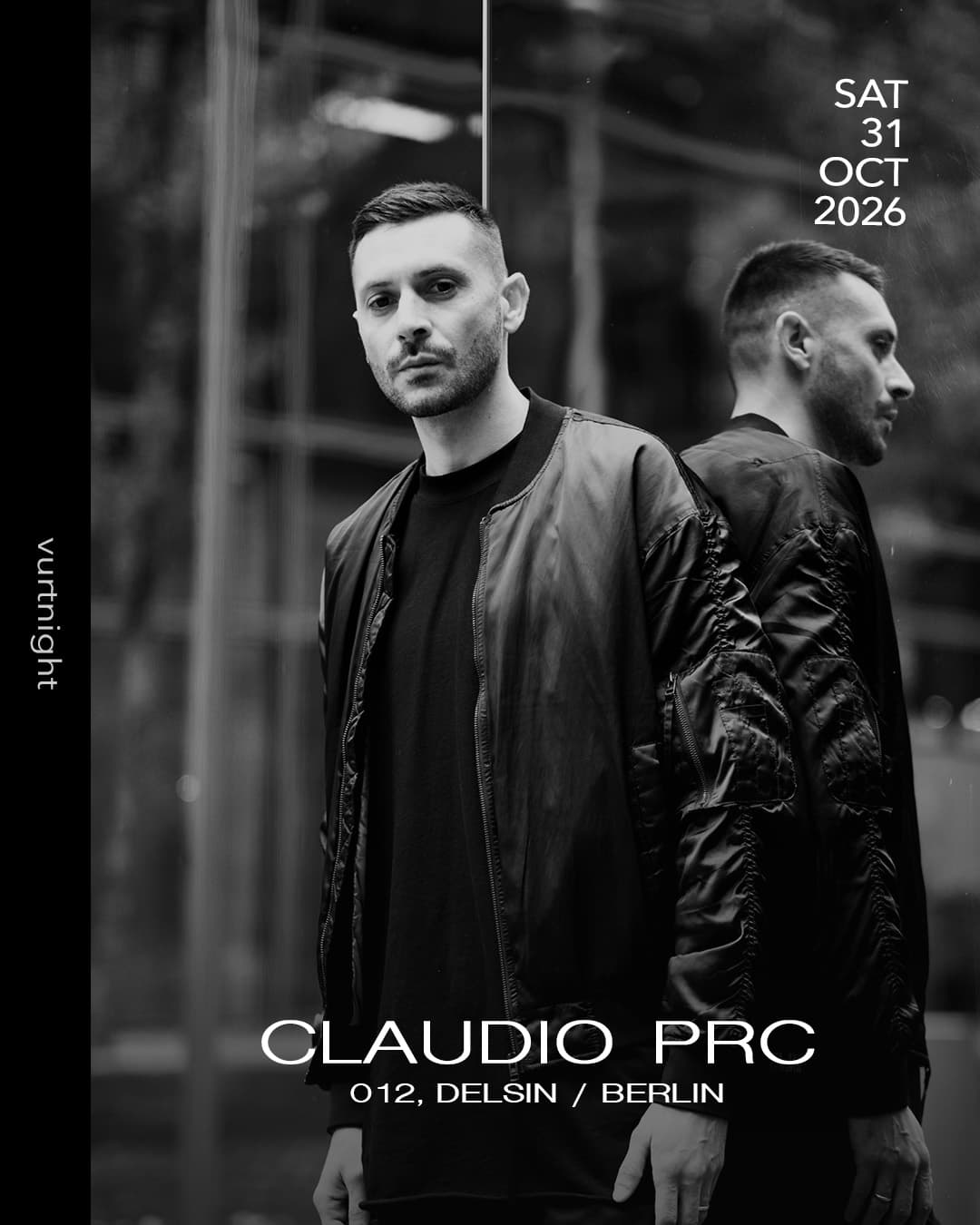 vurtnight Claudio PRC flyer