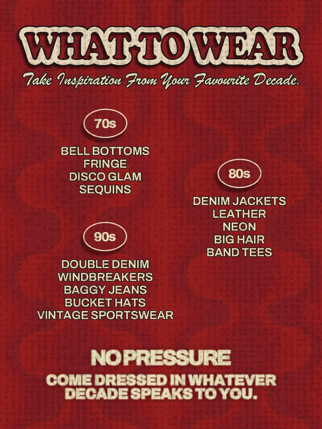 Culture Presents Above30Club Retro Edition flyer - image 4 of 4