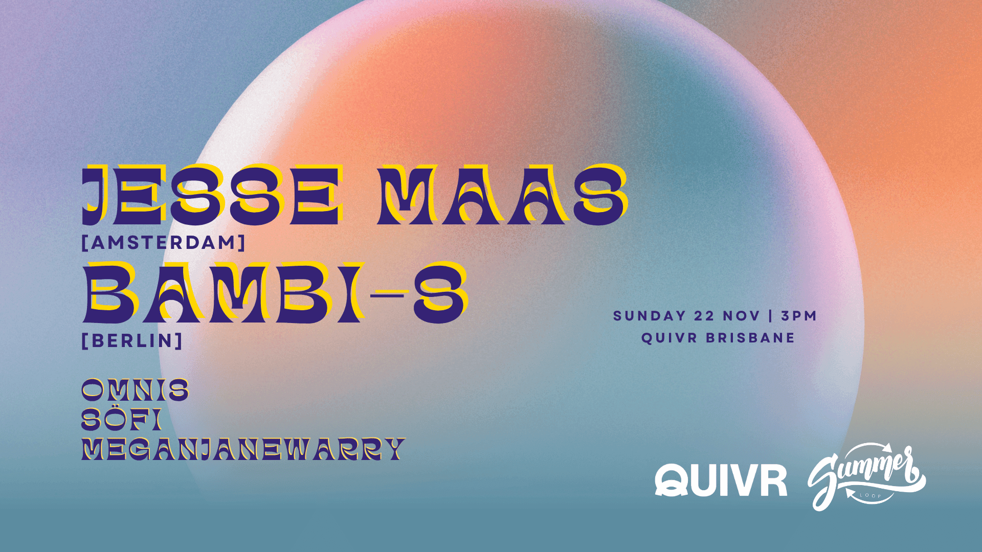 Jesse Maas & Bambi-S flyer