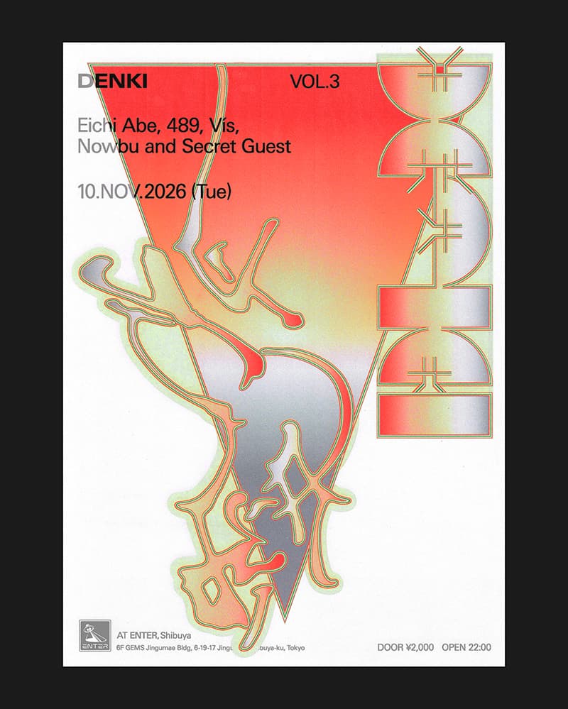 Denki vol.3 flyer