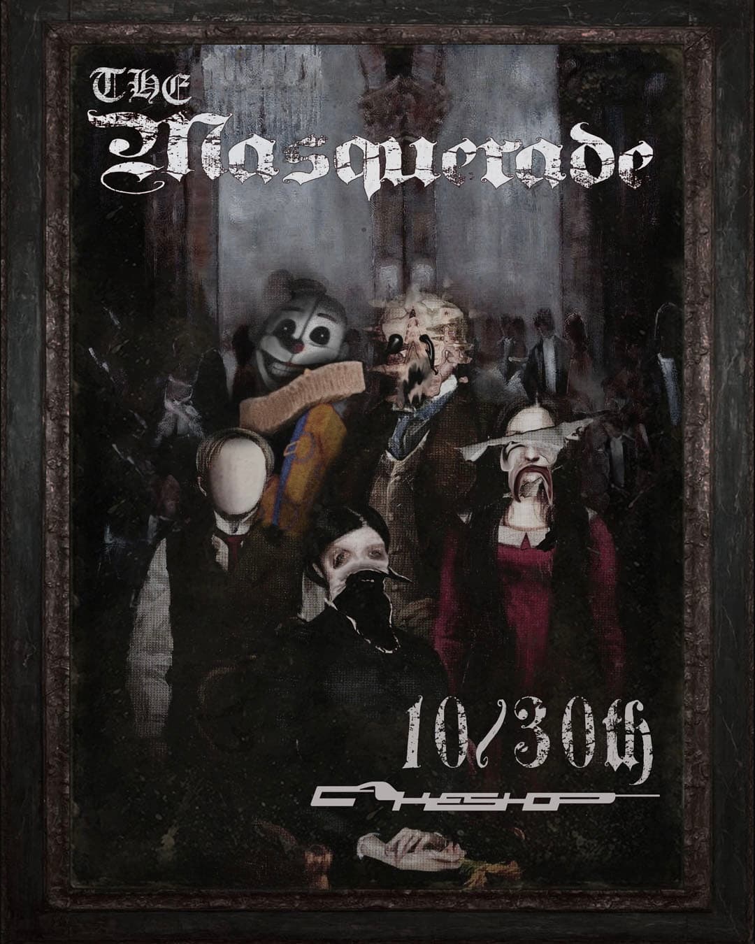 The Masquerade flyer