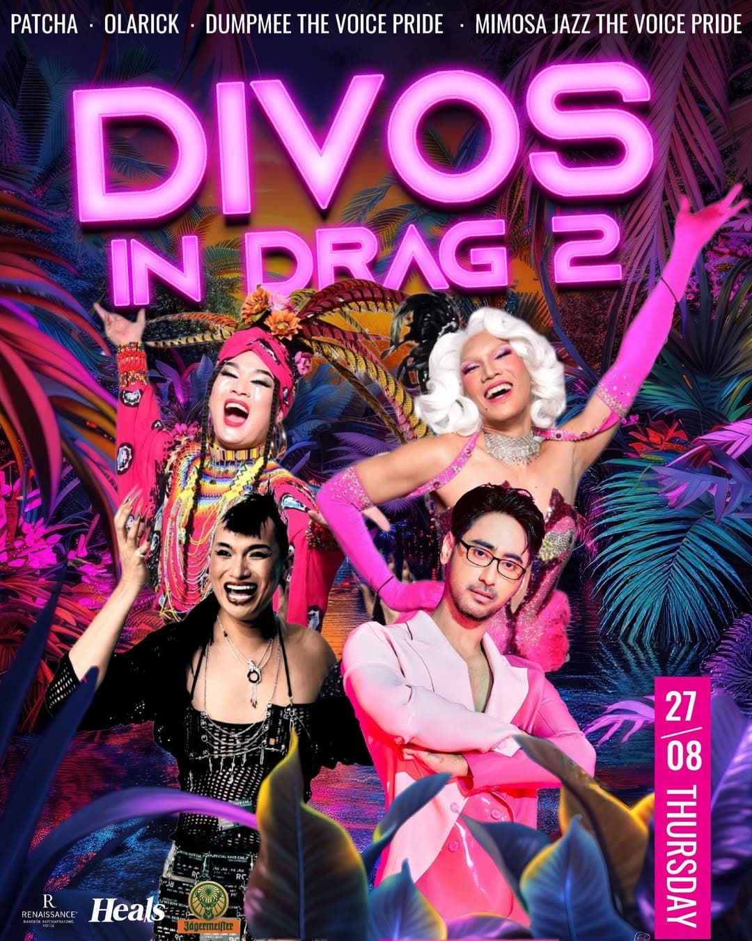 DIVOS IN DRAG 2 flyer - image 2 of 2