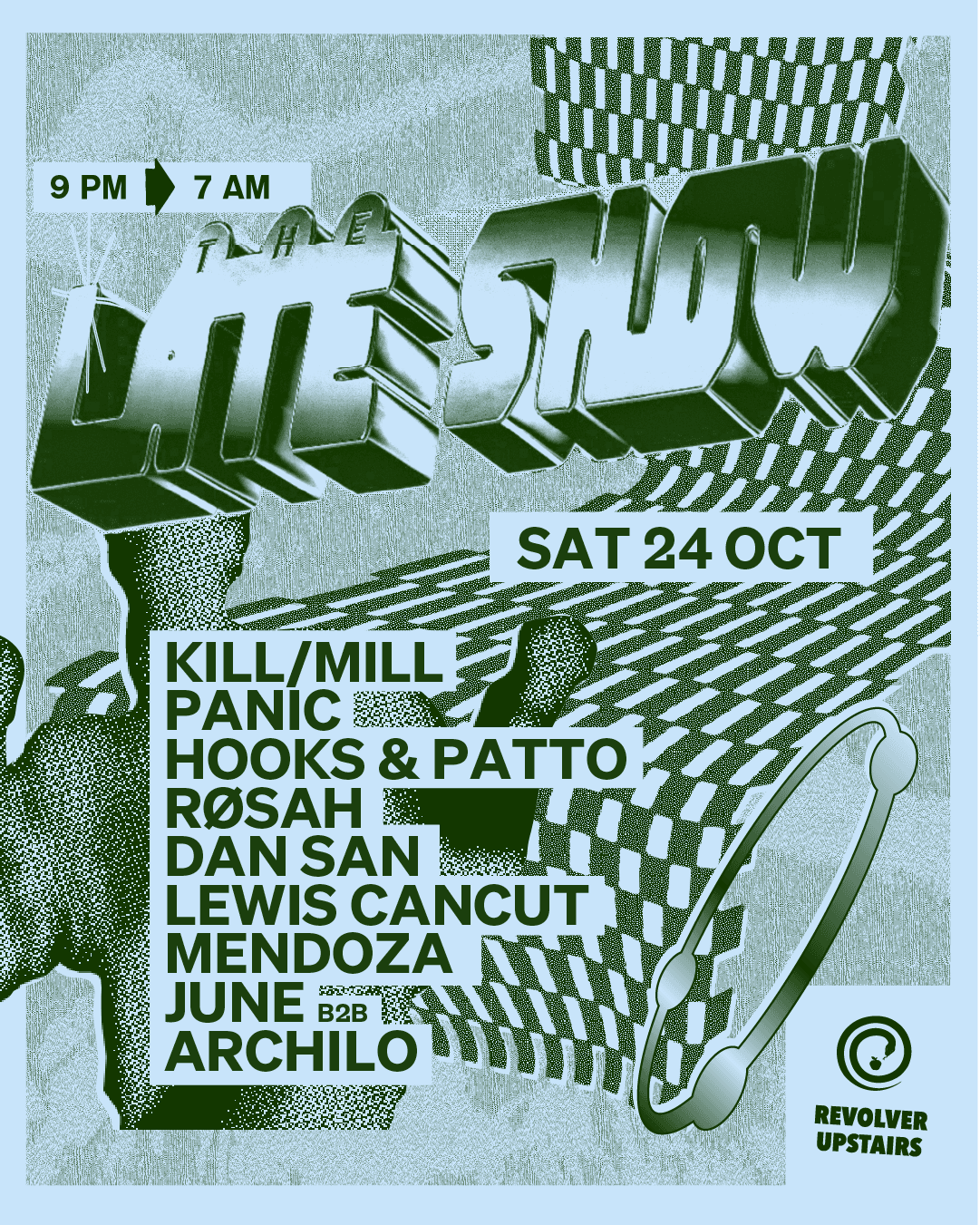 The Late Show flyer