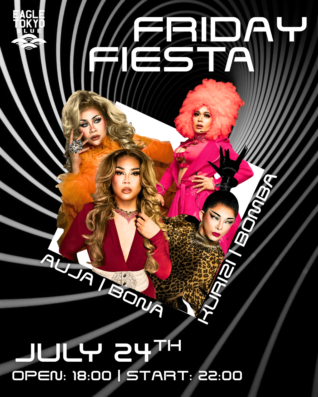 [EAGLE TOKYO BLUE] Friday Fiesta flyer - image 3 of 3