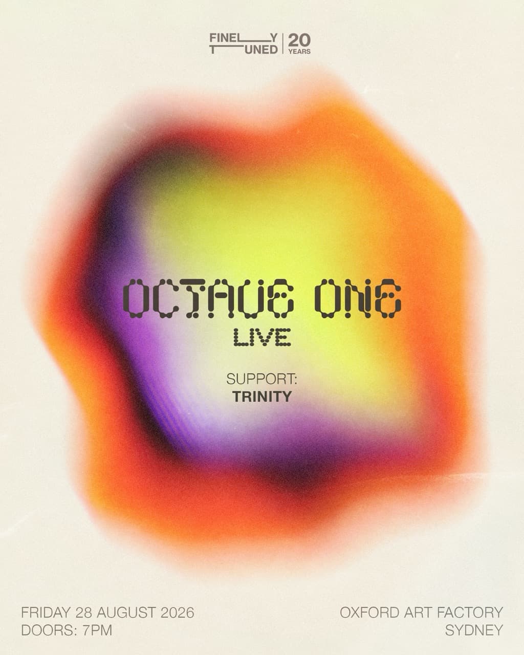 Octave One (Live) flyer