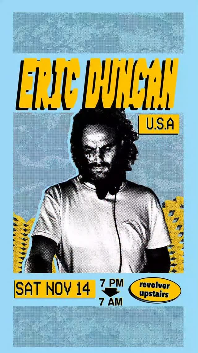 Eric Duncan (US) — The Late Show flyer