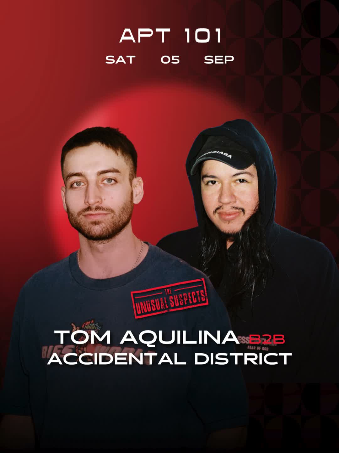 The Unusual Suspects flyer - image 3 of 4