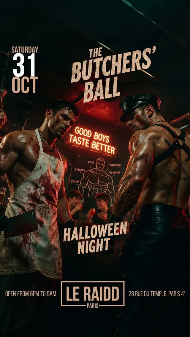Halloween at Raidd flyer