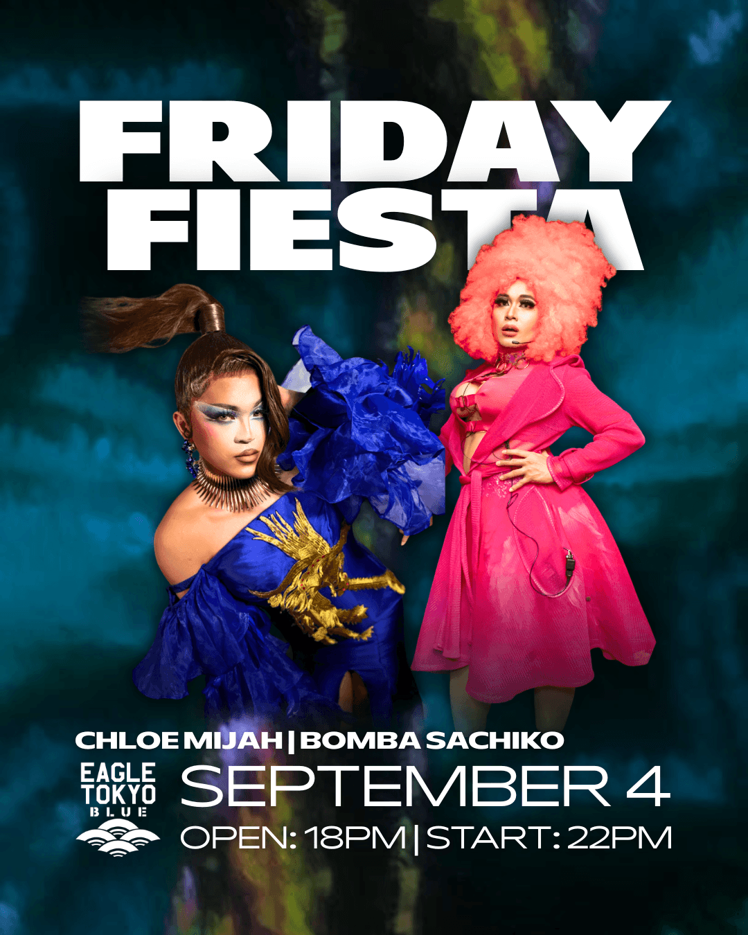 [EAGLE TOKYO BLUE] FRIDAY FIESTA flyer - image 3 of 3