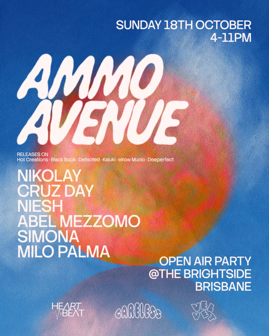 AMMO AVENUE — OPEN AIR PARTY flyer