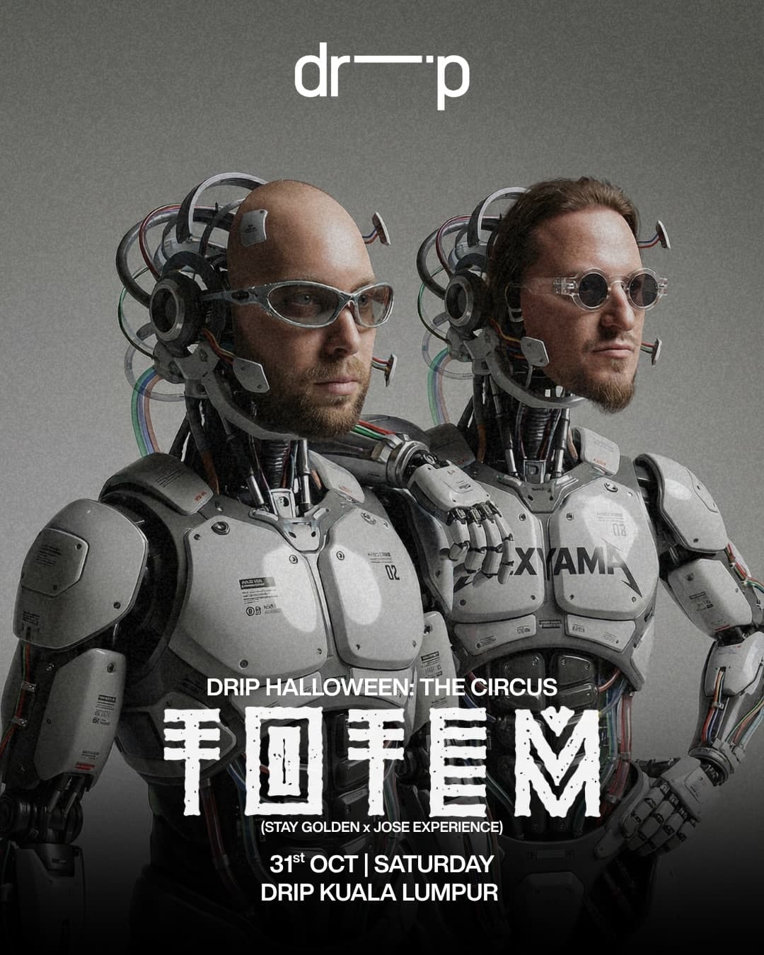 TOTEM Halloween flyer