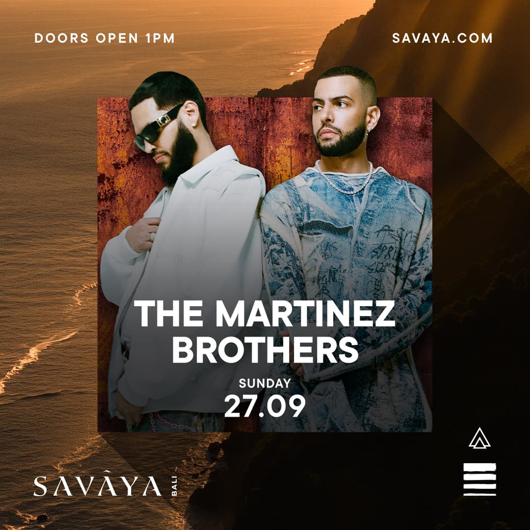 The Martinez Brothers flyer