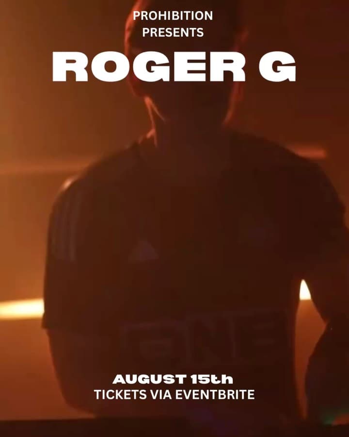 ROGER G (Prohibition Takeover) flyer - image 2 of 3