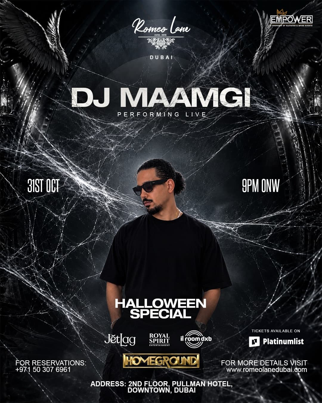 Halloween Special — Rodolphe Manoukian & DJ Maamgi Live flyer - image 2 of 2