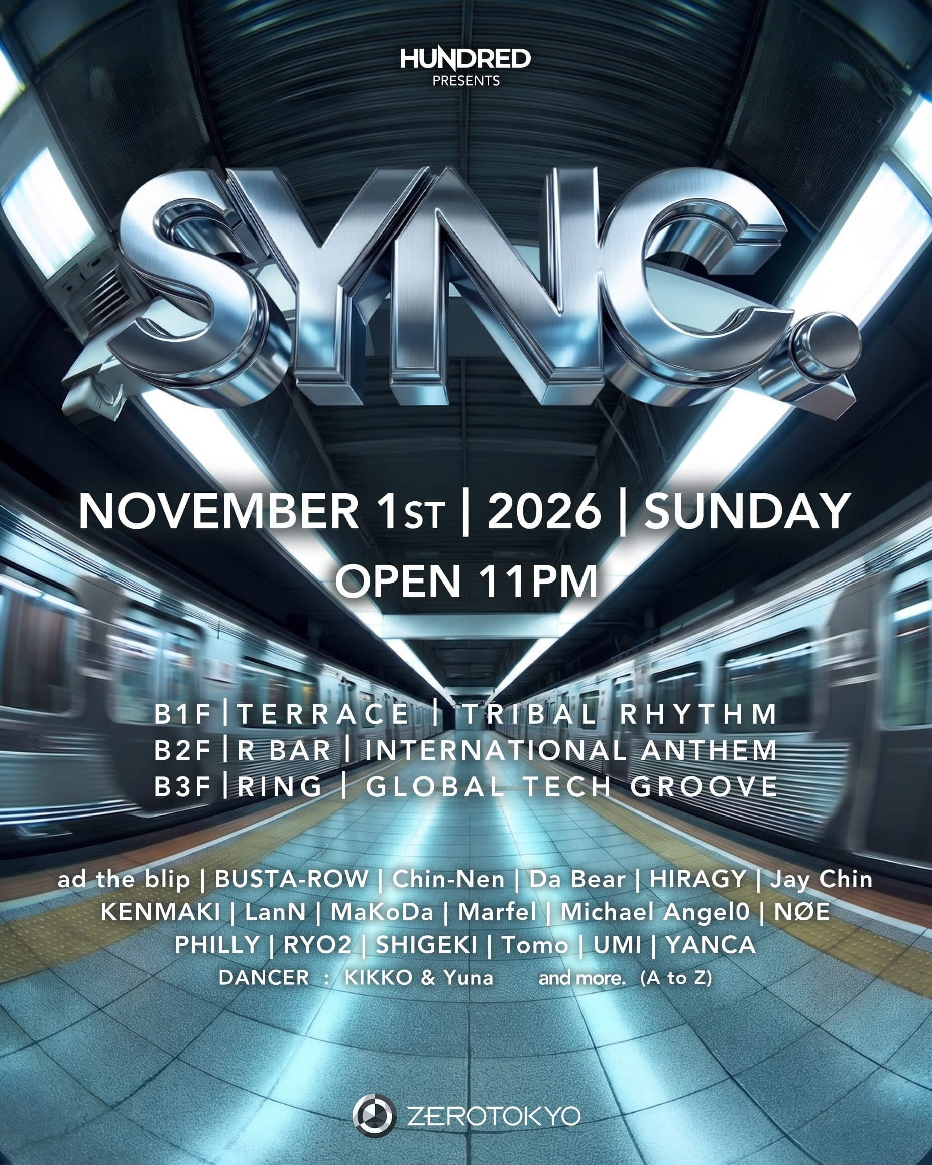 SYNC. flyer