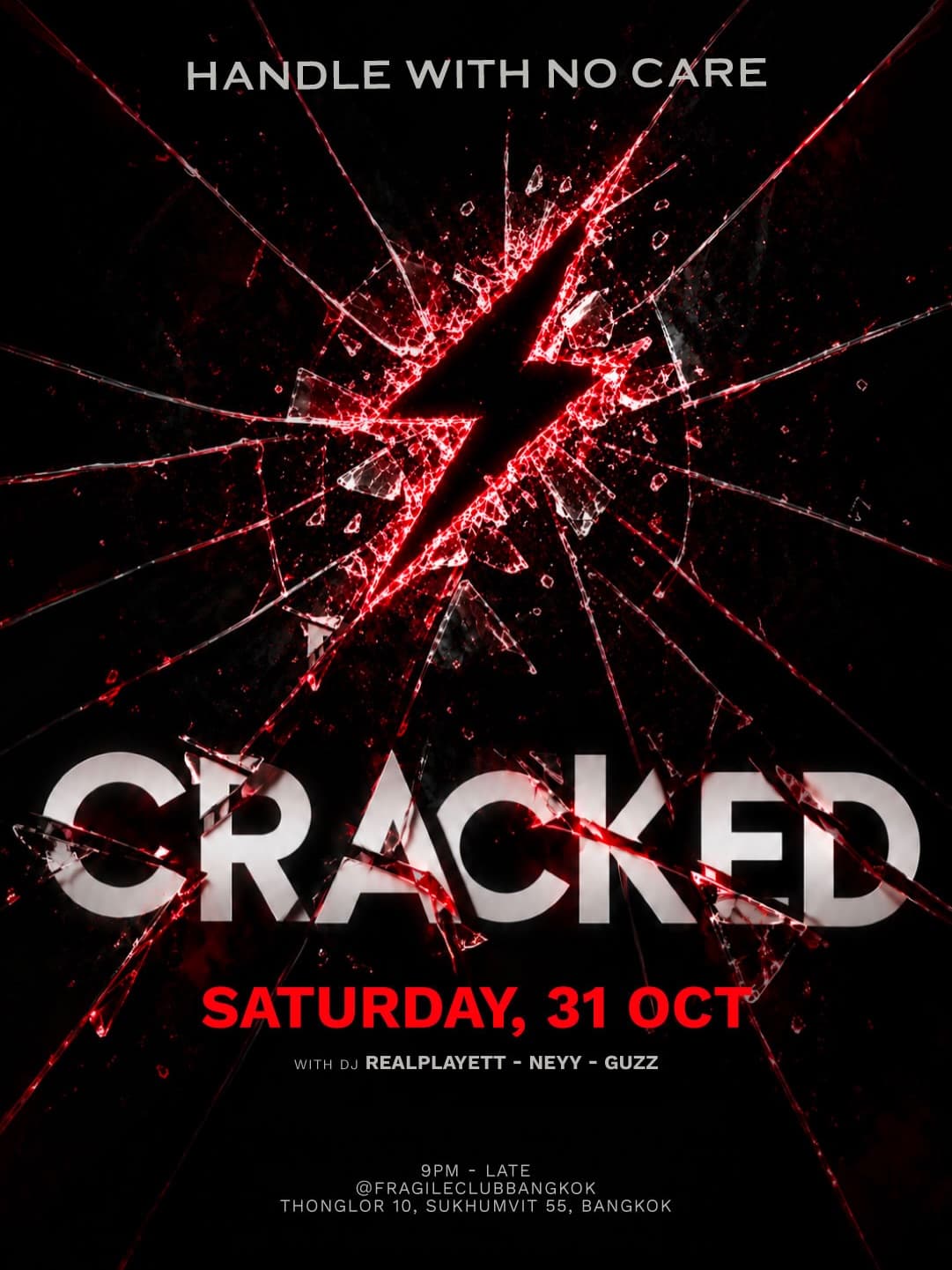 CRACKED flyer