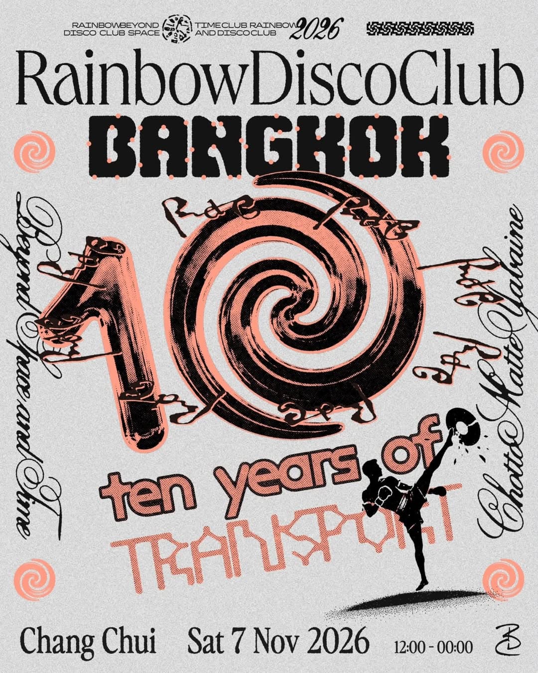 10 Years of Transport x RDC flyer