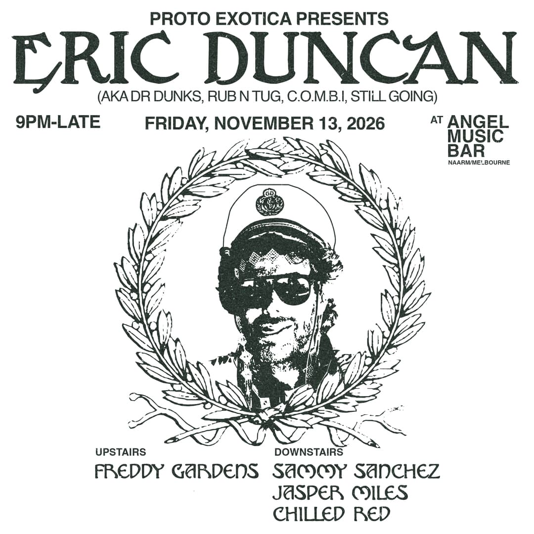 Proto Exotica presents Eric Duncan (US) flyer
