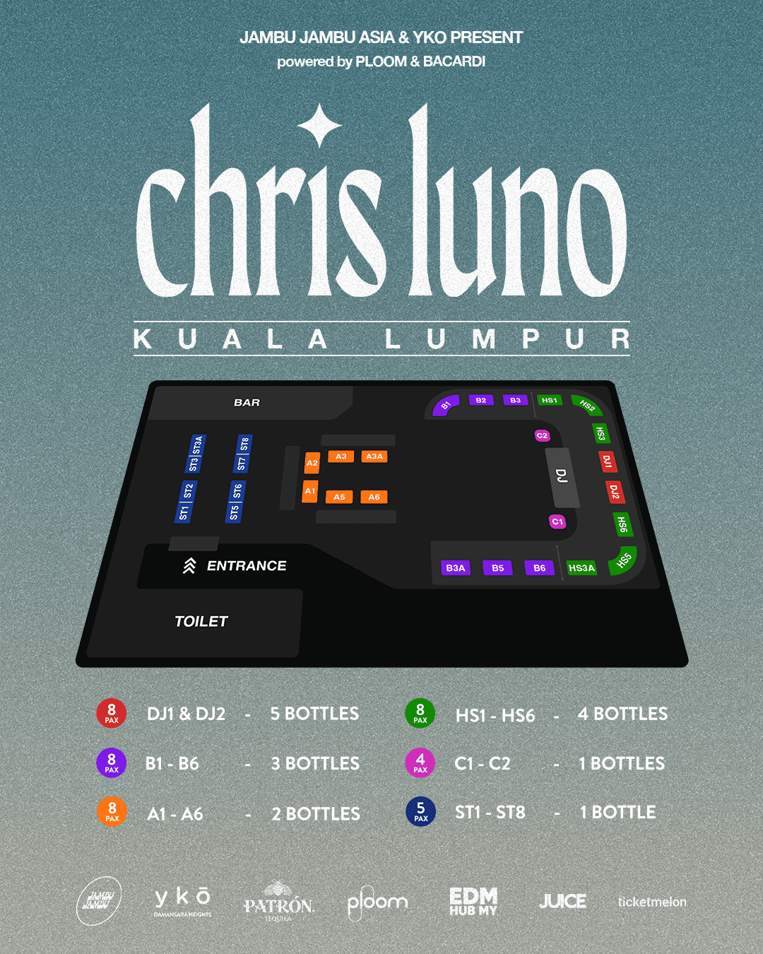 Chris Luno flyer - image 2 of 2