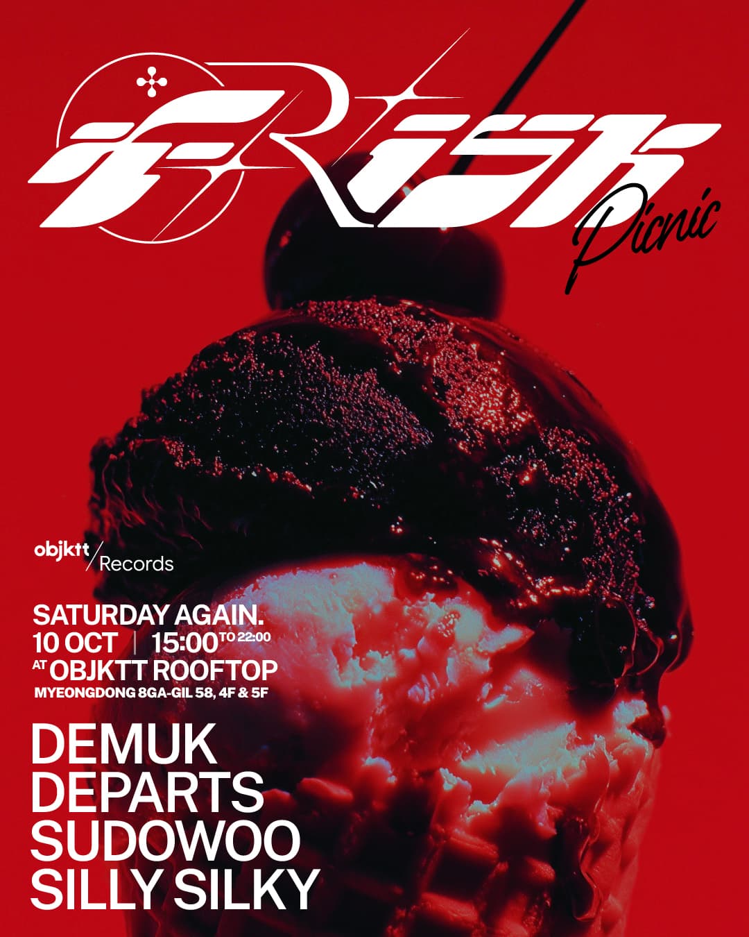 RISK Picnic: A Daytime Rooftop Event flyer
