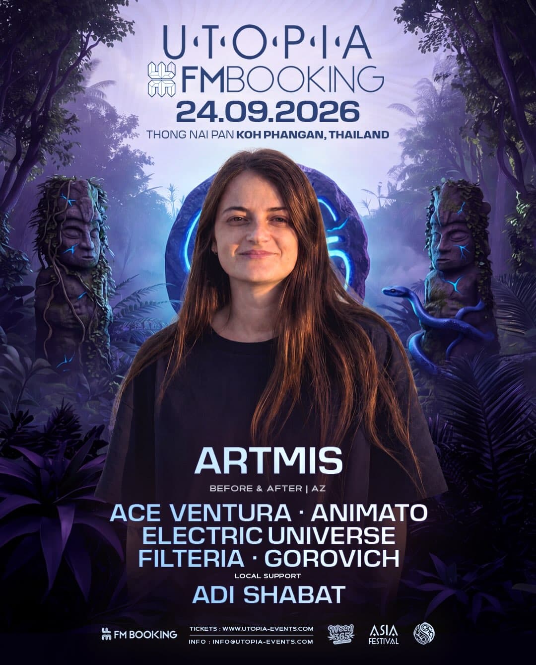UTOPIA & FM BOOKING flyer - image 7 of 8